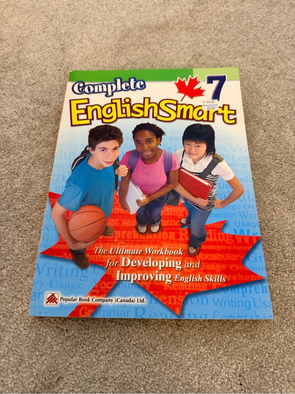 Complete EnglishSmart 7 Workbook - Blue / Red